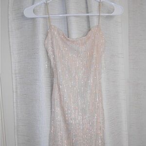 Windsor Pink Sequin Maxi Dress